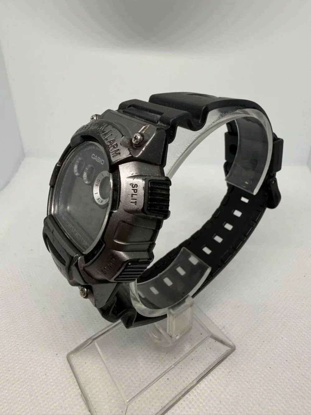 Casio W-735H Men's Black Digital Sport Watch 100M WR Vibe Alarm AS-IS - Picture 3 of 11
